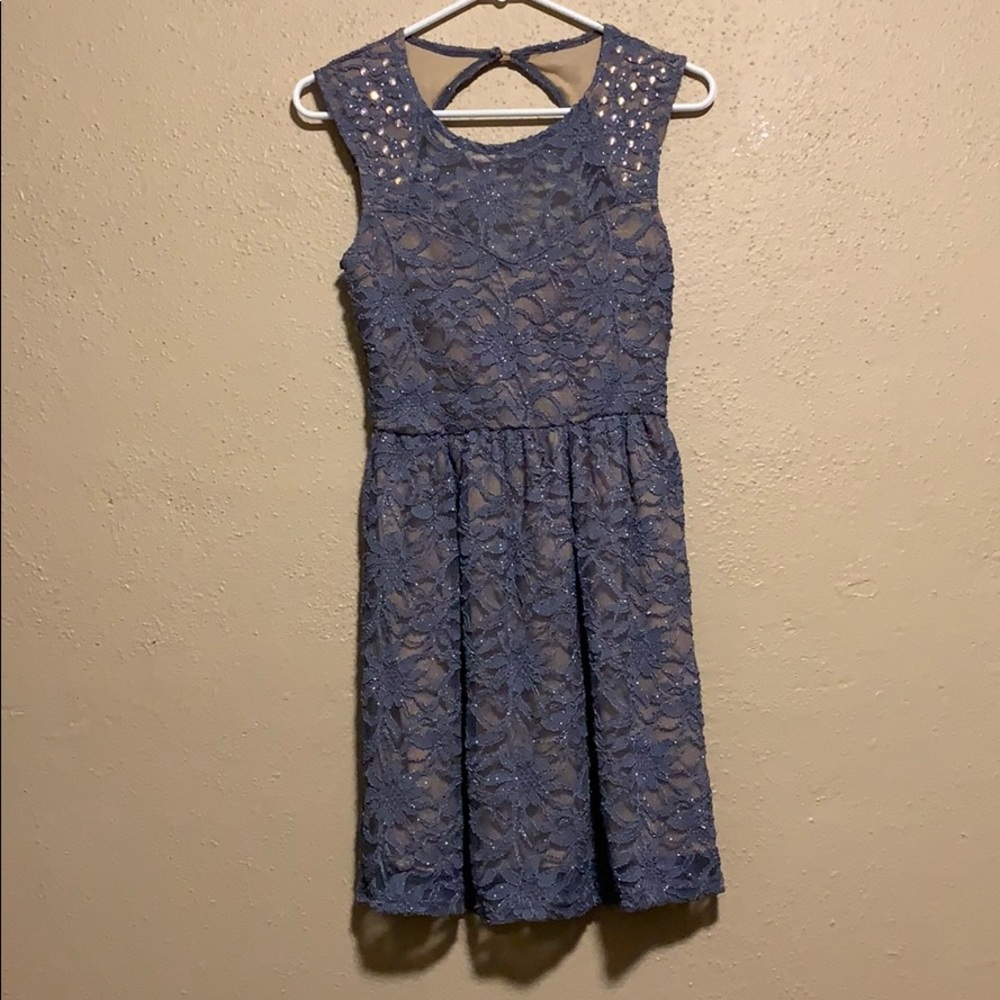simple sparkly dress